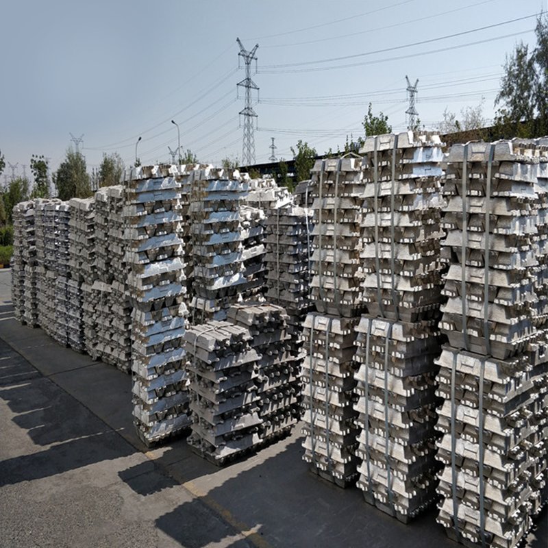 Aluminum Ingots Silver TIA Gray Series Color Pure Package CIF Origin Pallets Grade Price Chemical Product Min Delivery Place