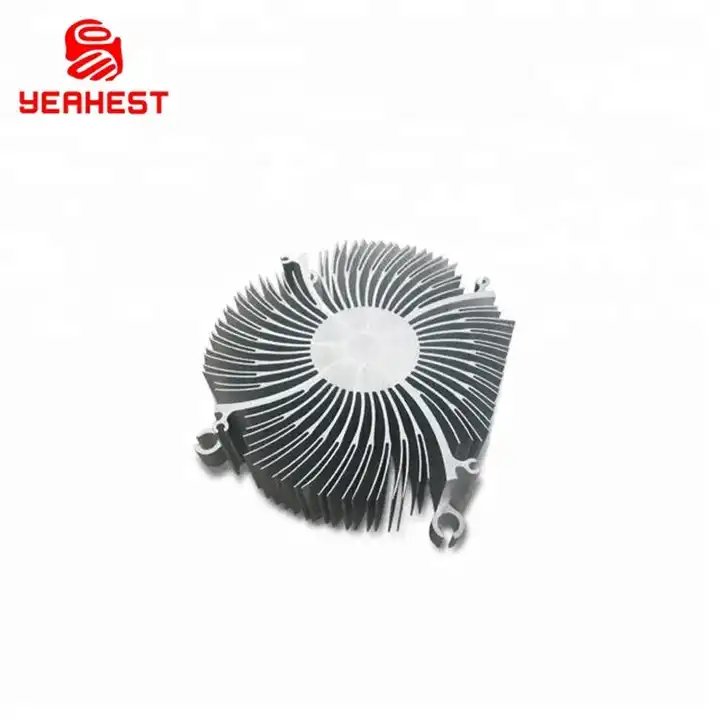 2023 Custom T3-T8 Temperature Cooler Heat Sink with 6063 Anodized Aluminum Profiles CNC Welding Cutting Services