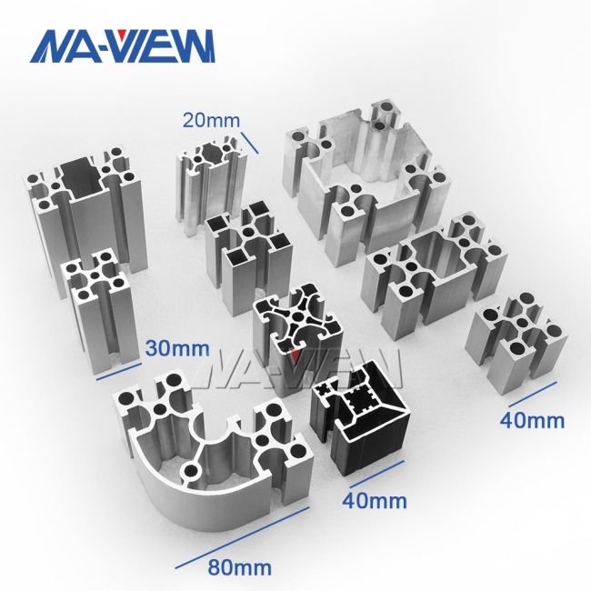 China Manufacture 6063 T6 T5 Aluminum Profile Extrusion