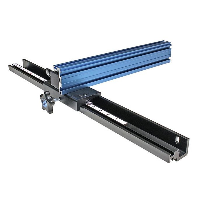 DIY clear style best homemade carpentry t track t-track woodworking saw table aluminum guide rail