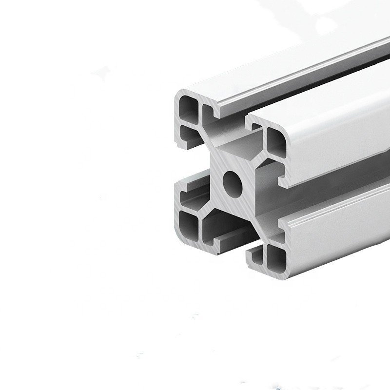 Factory Manufacturer Custom Industrial Extruded T Slot aluminium construction profile