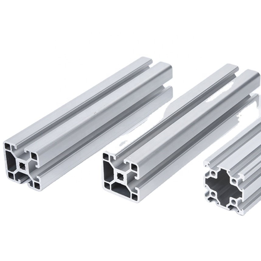 Factory Manufacturer Custom Industrial Extruded T Slot aluminium construction profile