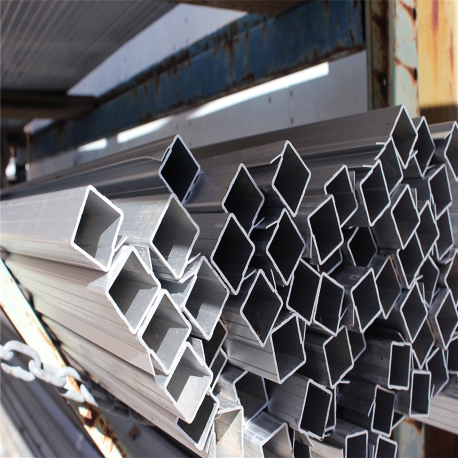 T3-T8 General Powder Coated Pipe Profile Alloy Tubes 6063 Color Aluminum Aluminium Tube Square