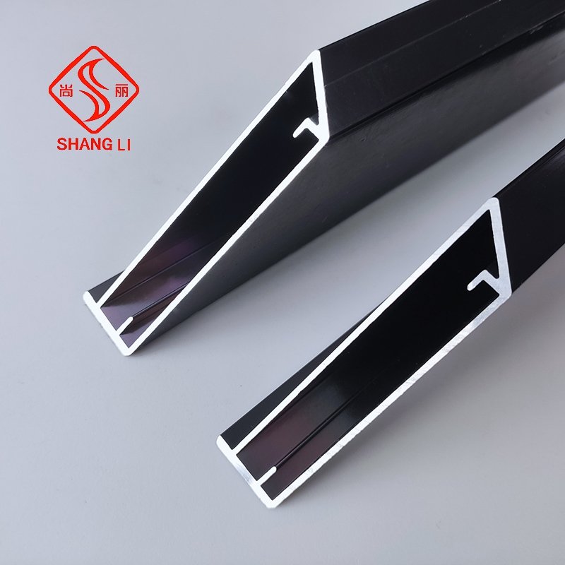 Kitchen Cabinet Glass Doors Material Aluminum Extrusions Profile Frame Factory
