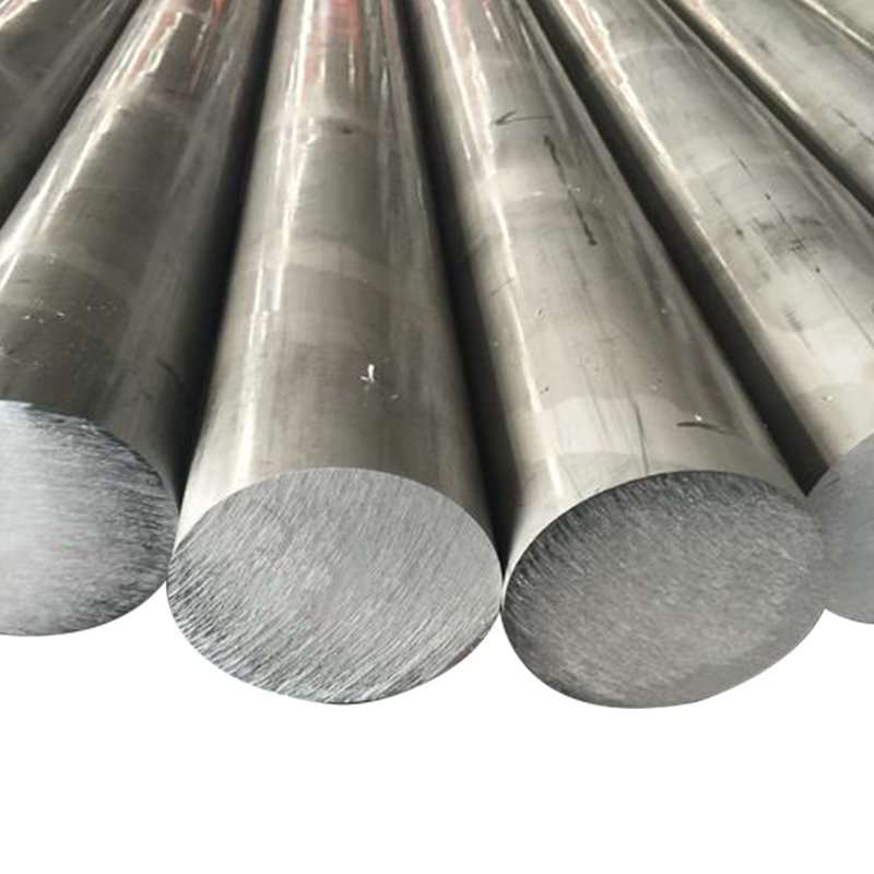 Custom Solid round Billet Aluminum Rod 6063 6082 6061 6000 Series Diameter Aluminum Alloy Extruded with Square Pattern Welding