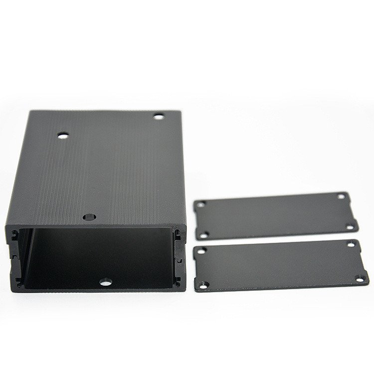 Custom profile power supply metal auto pcb motor enclosure pcb aluminum extrusion housing for electronics box