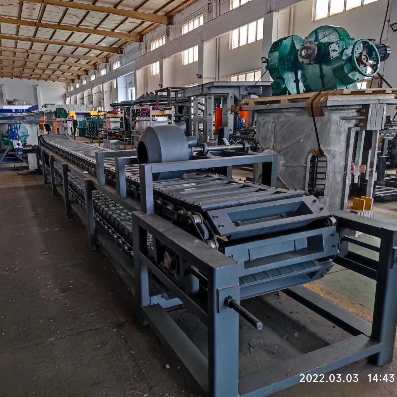 500kg per hour aluminum ingot automatic production line Waste aluminum recycling and ingot making equipment