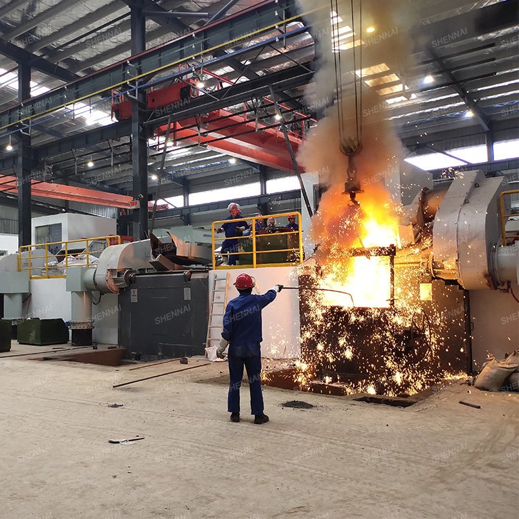 100Kg-20Ton Furnace For Aluminium Scrap Metal To Ingots Plant Electric Stove Induction Oven