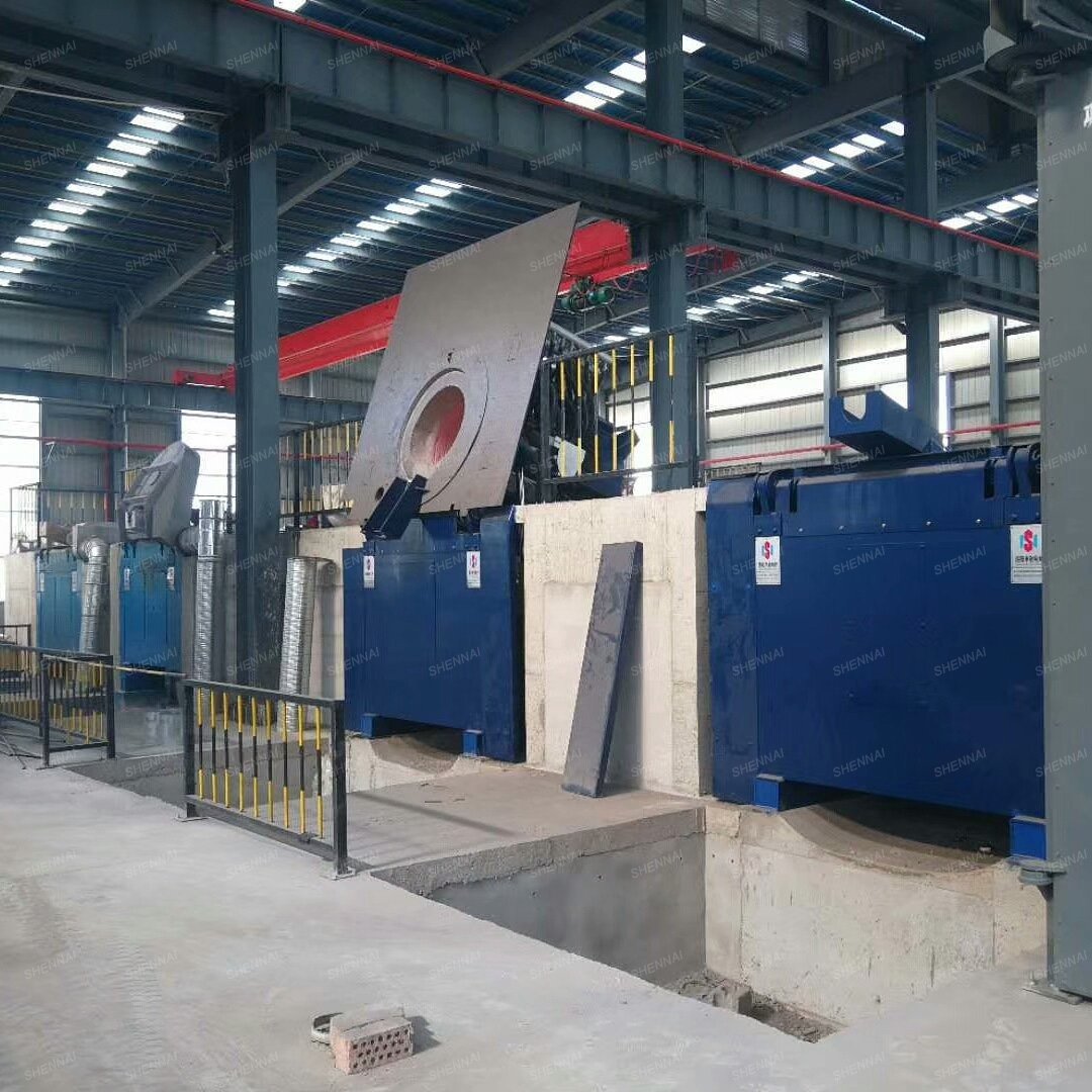 100Kg-20Ton Furnace For Aluminium Scrap Metal To Ingots Plant Electric Stove Induction Oven