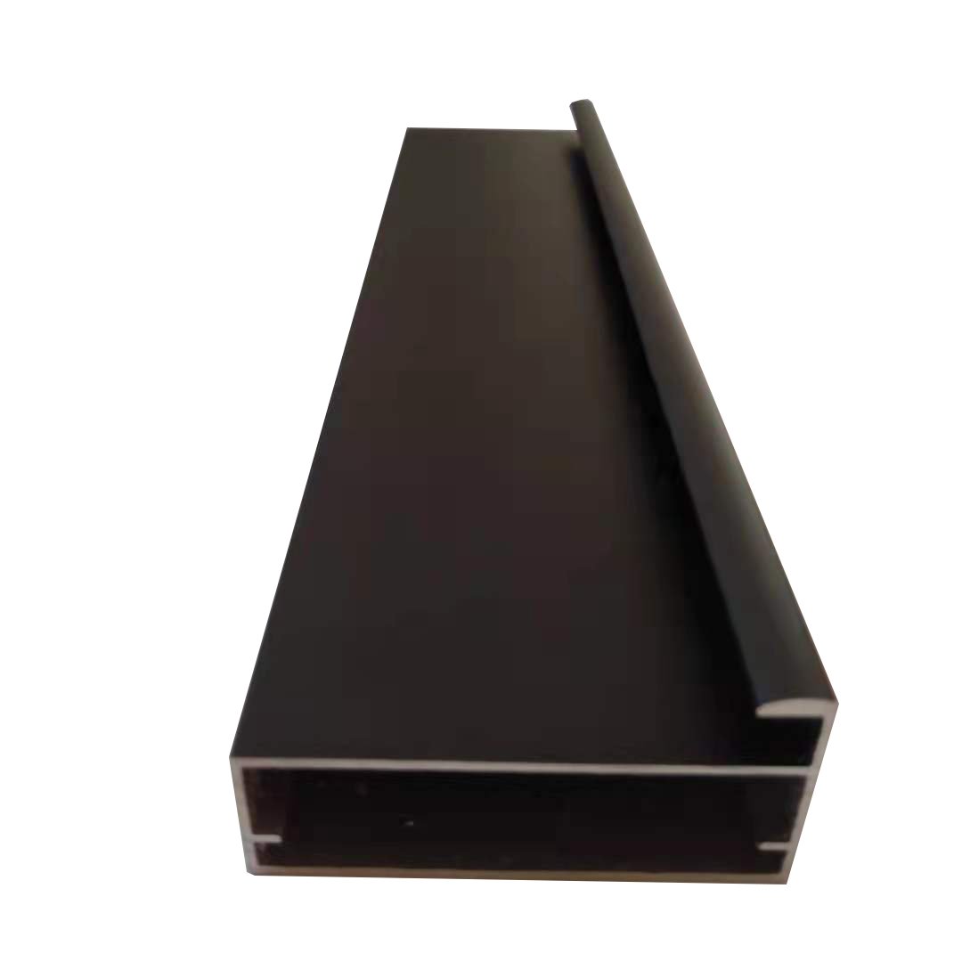 Customized CNC Extrusion Aluminum Cabinet Door Frame Profile Anodized Aluminum Glass Door Frame Profile