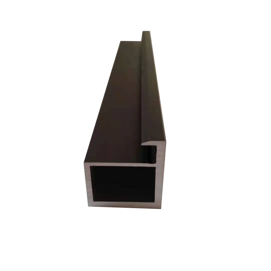 Customized CNC Extrusion Aluminum Cabinet Door Frame Profile Anodized Aluminum Glass Door Frame Profile