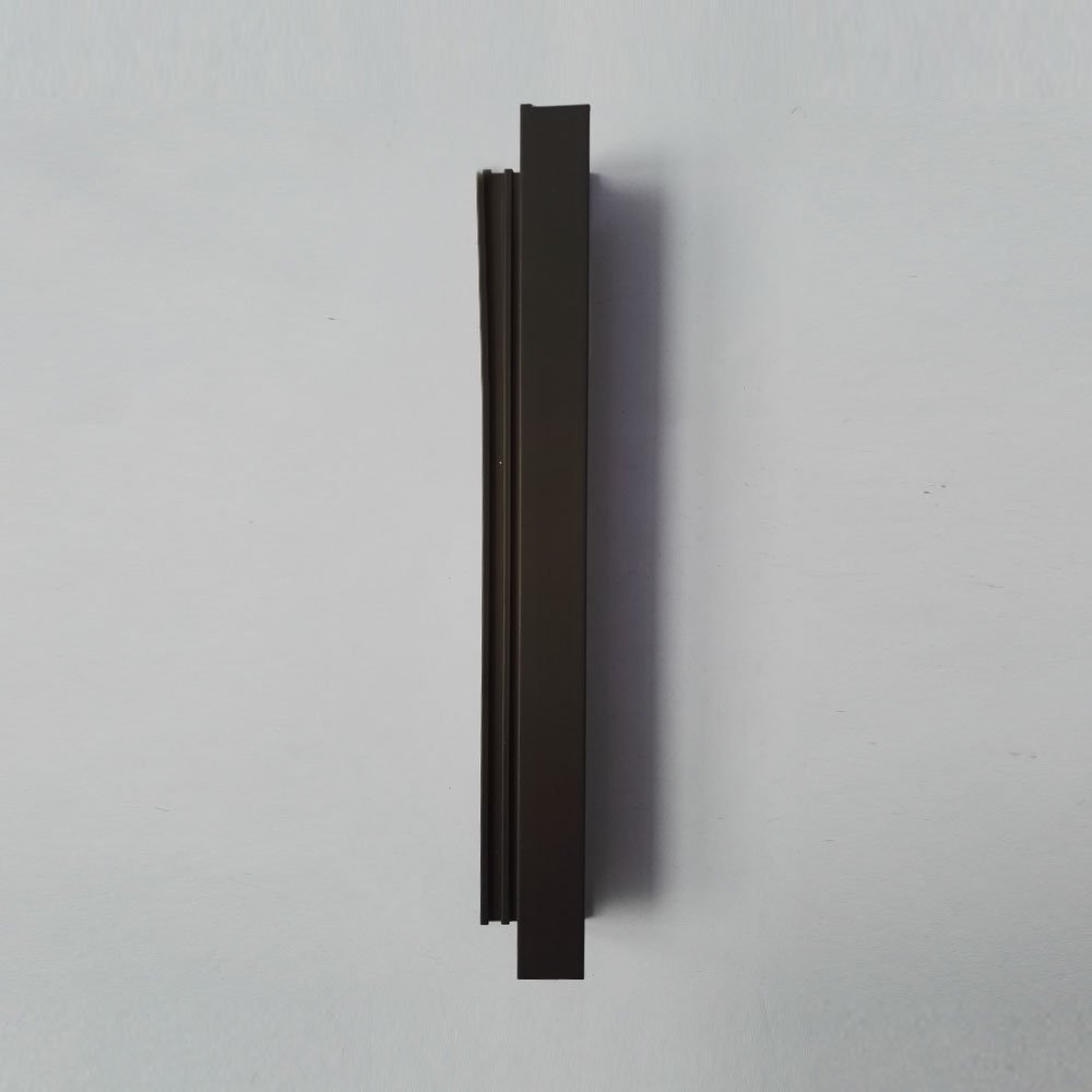 6063 T5 perfiles de aluminio chile bolivia peru made in china anodized sandblast dark bronze aluminium profiles for windows