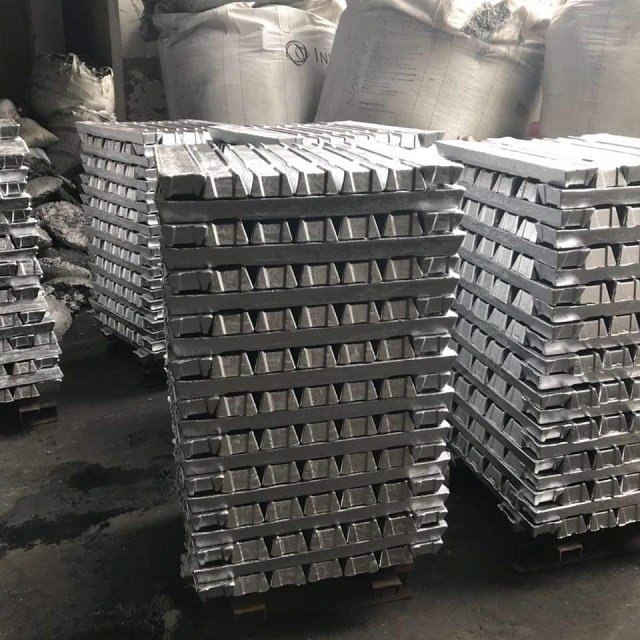 High Quality Cheaper Price Adc12 Ac2b Aluminium Alloy Zinc Ingot Aluminum Ingot scrap aluminum ingot