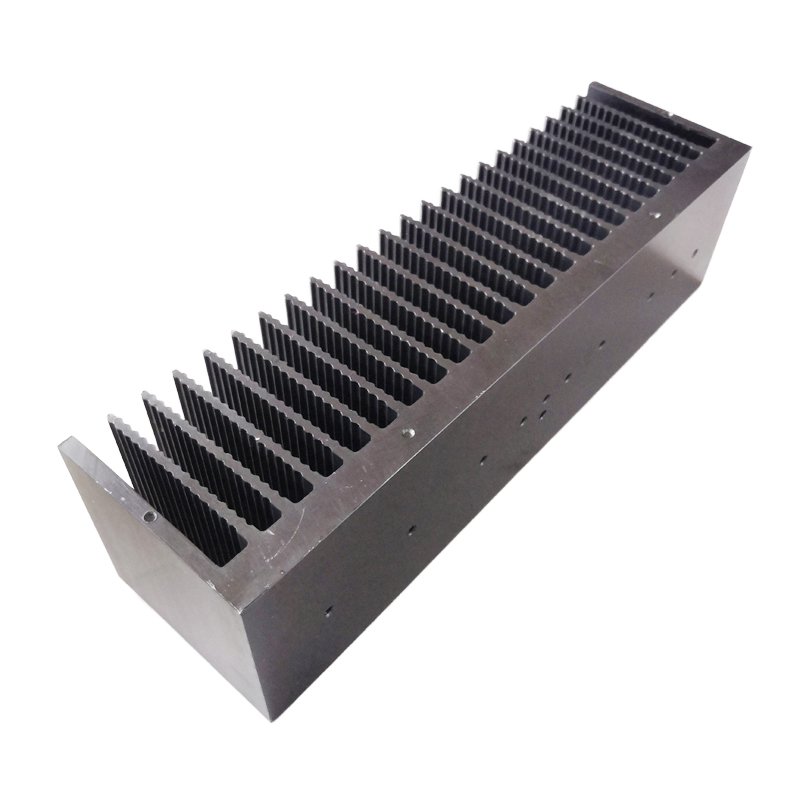 High Power Amplifier Heat Sink 300(W)*85(H)*80 (L)mm Custom CNC Processed Large Aluminum Heatsink