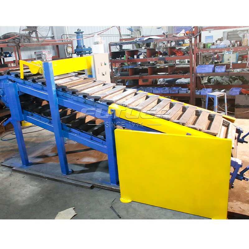 Futuer Hot Sale Electric Furnace Continuous Copper Iron Zinc Aluminum Brass Steel Ingots Continuous Casting Machine