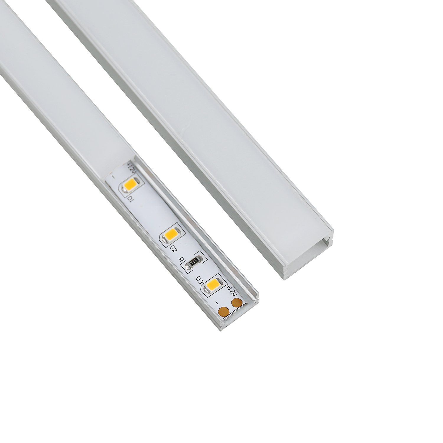 W12*H7 LED Strip U Channels Aluminum Extrusions For LED Profiles Led Aluminum Profile Led Light.