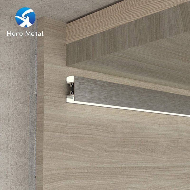 durable decorative aluminium profile with PC diffuser led trim