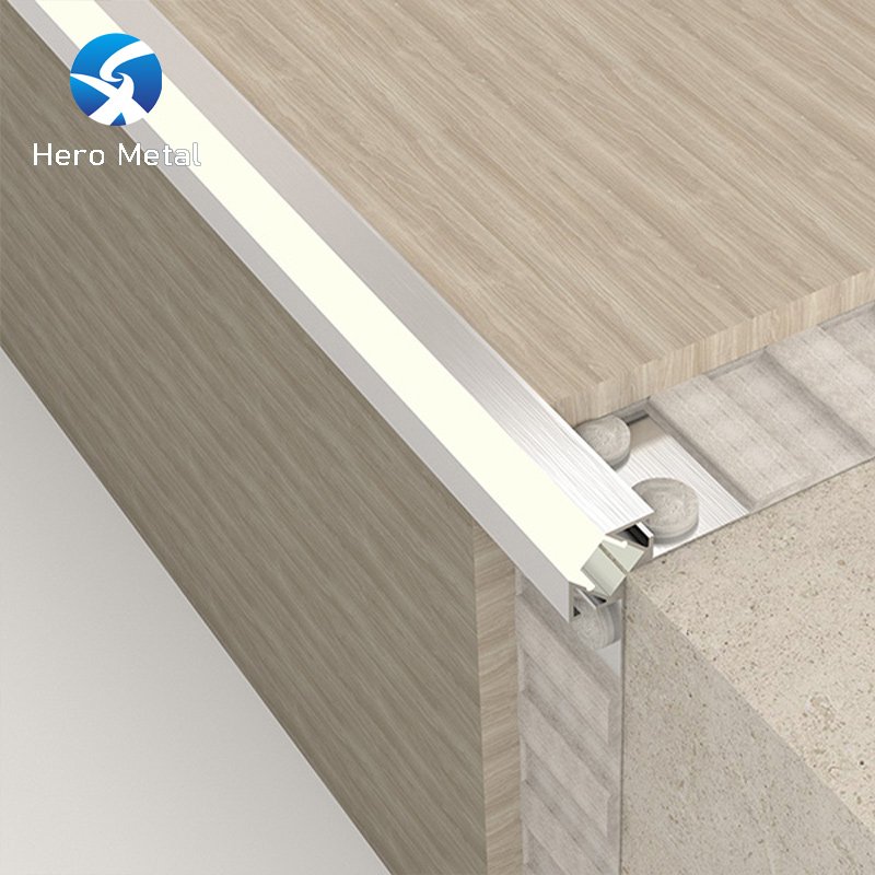 durable decorative aluminium profile with PC diffuser led trim