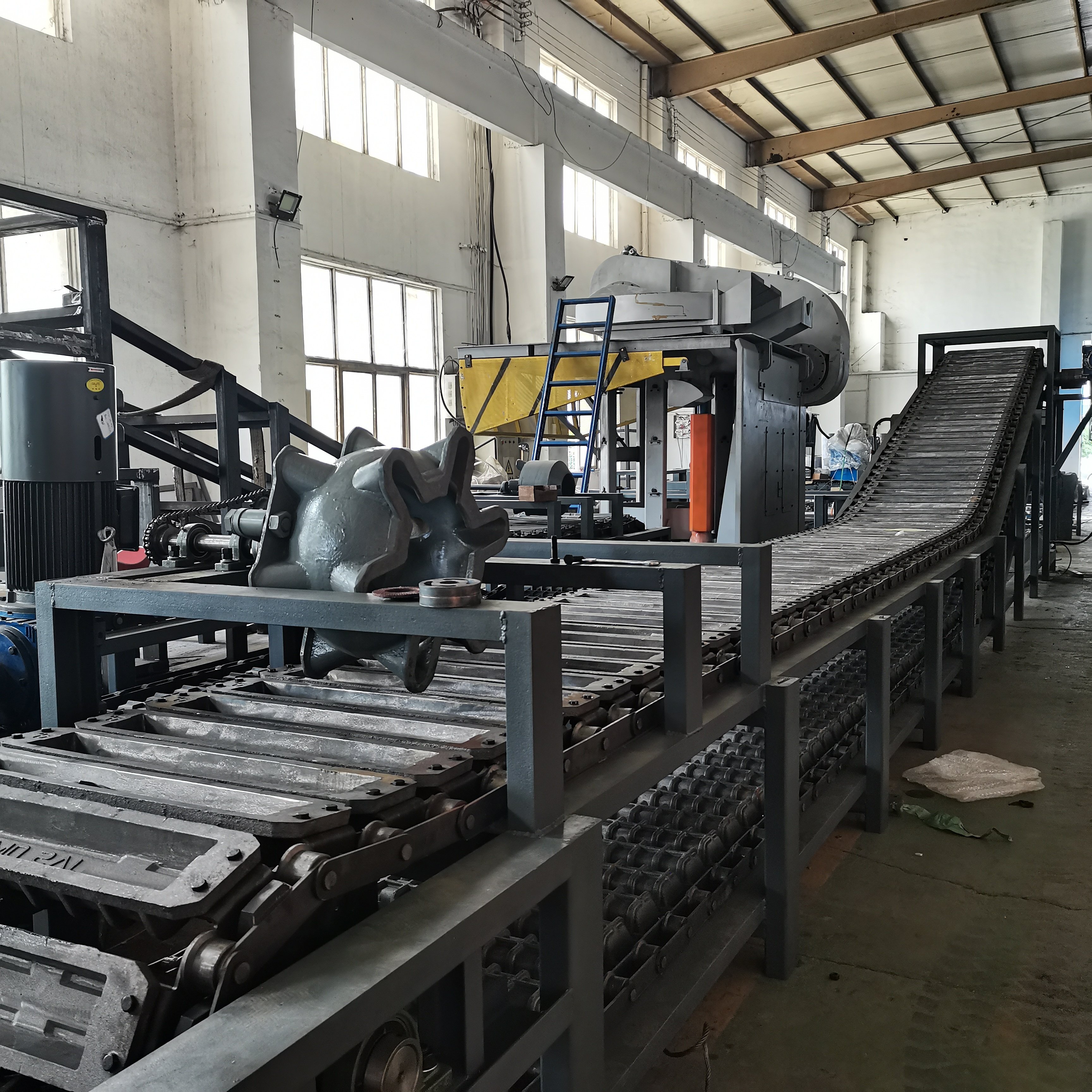 Zinc ingot molds manufacturers aluminum zinc ingot casting machine suppliers induction furnace factory 25kg zamak ingot