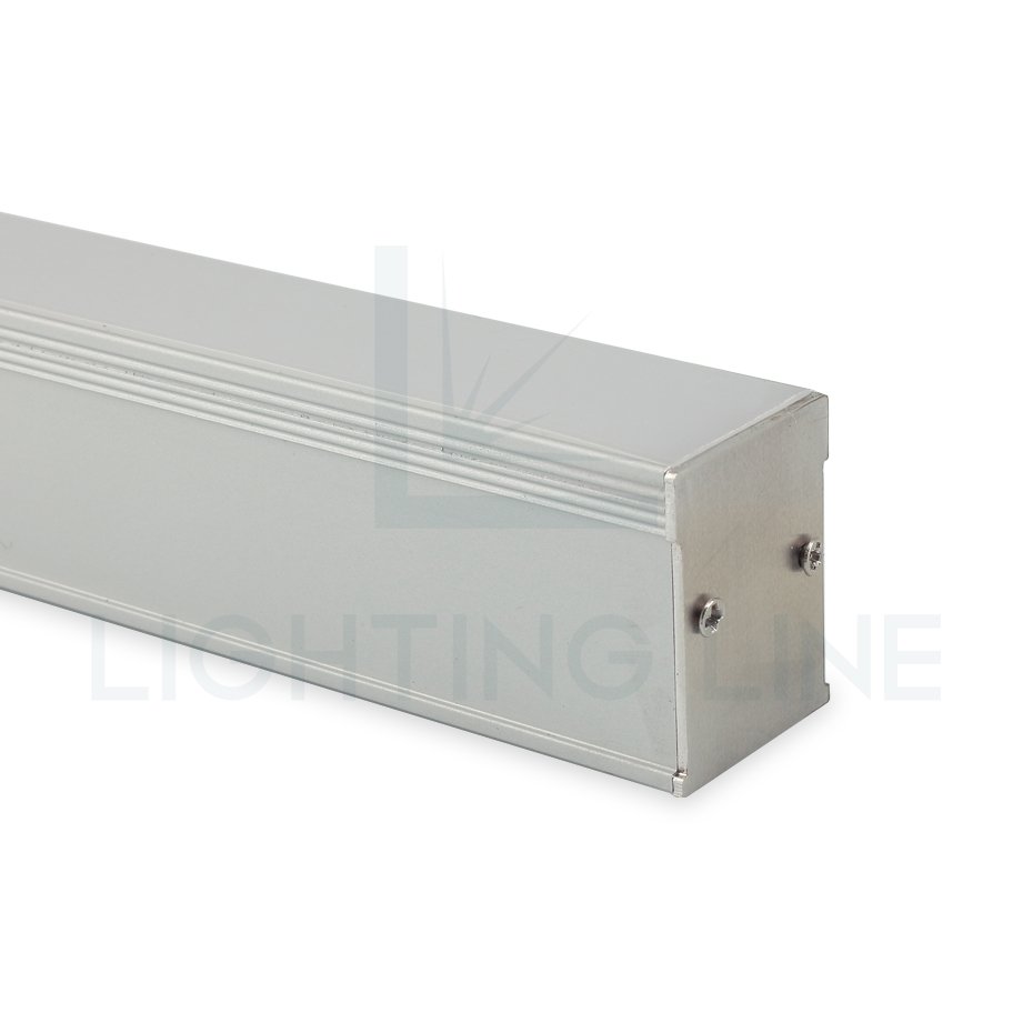 Good Cost Effectiveness 20x26mm wWalkable Floor-Recessed Aluminum Profile Silver Oxidised 2 Meter