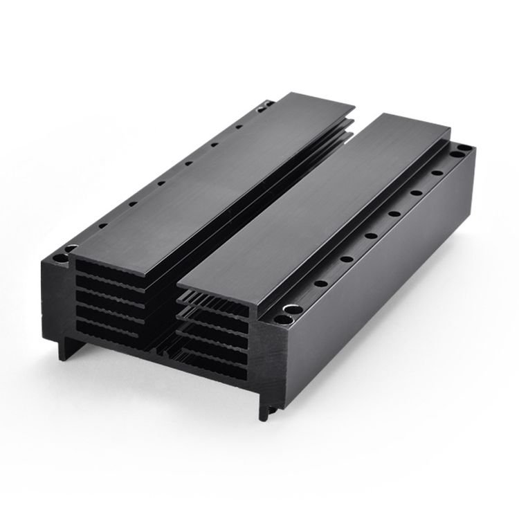 Manufacturer Customized Power Amplifier Heatsink Aluminum Profile Radiator High Power Igbt Electronic Heat Sink Dissipation