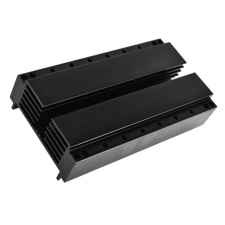Manufacturer Customized Power Amplifier Heatsink Aluminum Profile Radiator High Power Igbt Electronic Heat Sink Dissipation