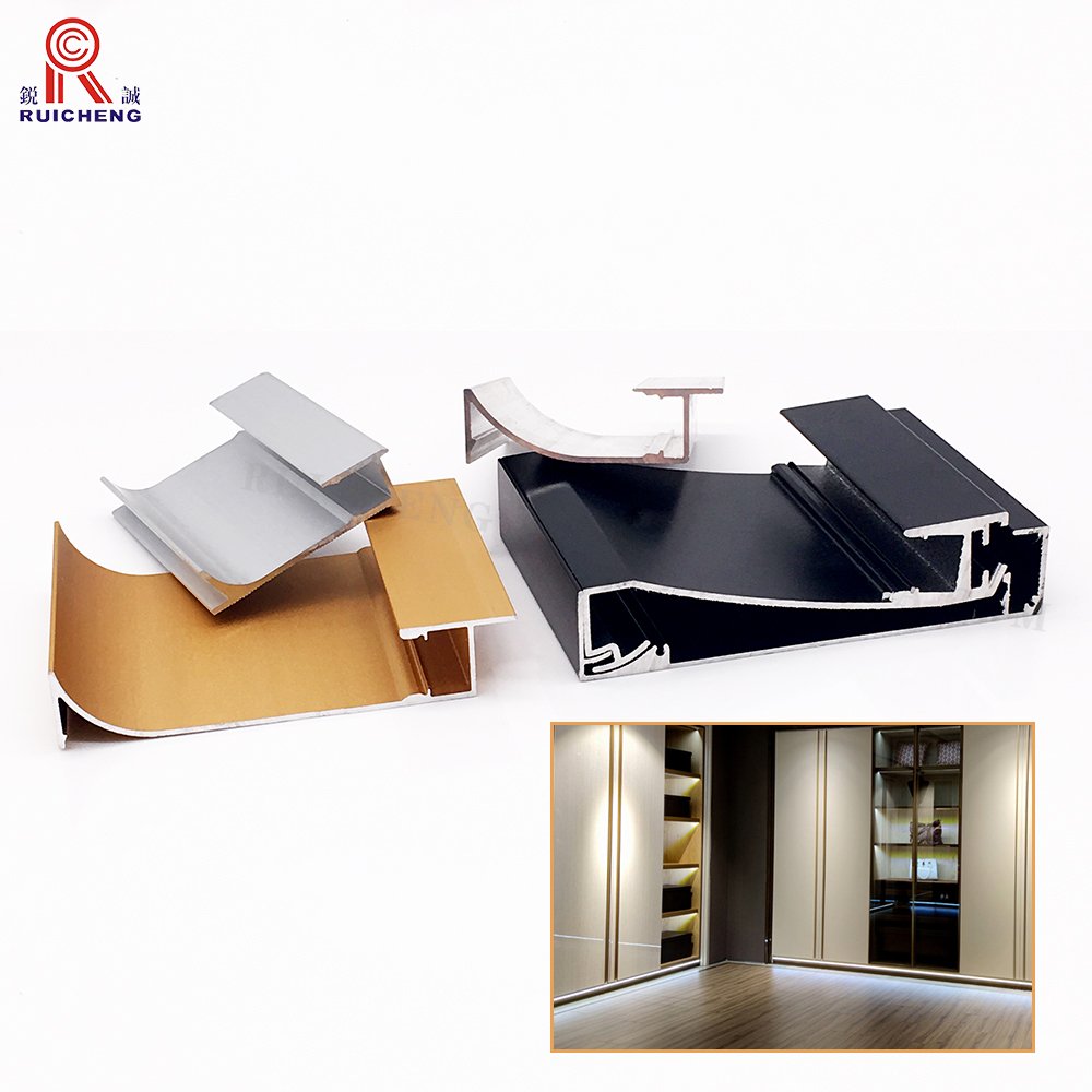 Baseboard Led Profile Skirting Aluminum Floor Decoration Edge Wall Foot Line Lighting
