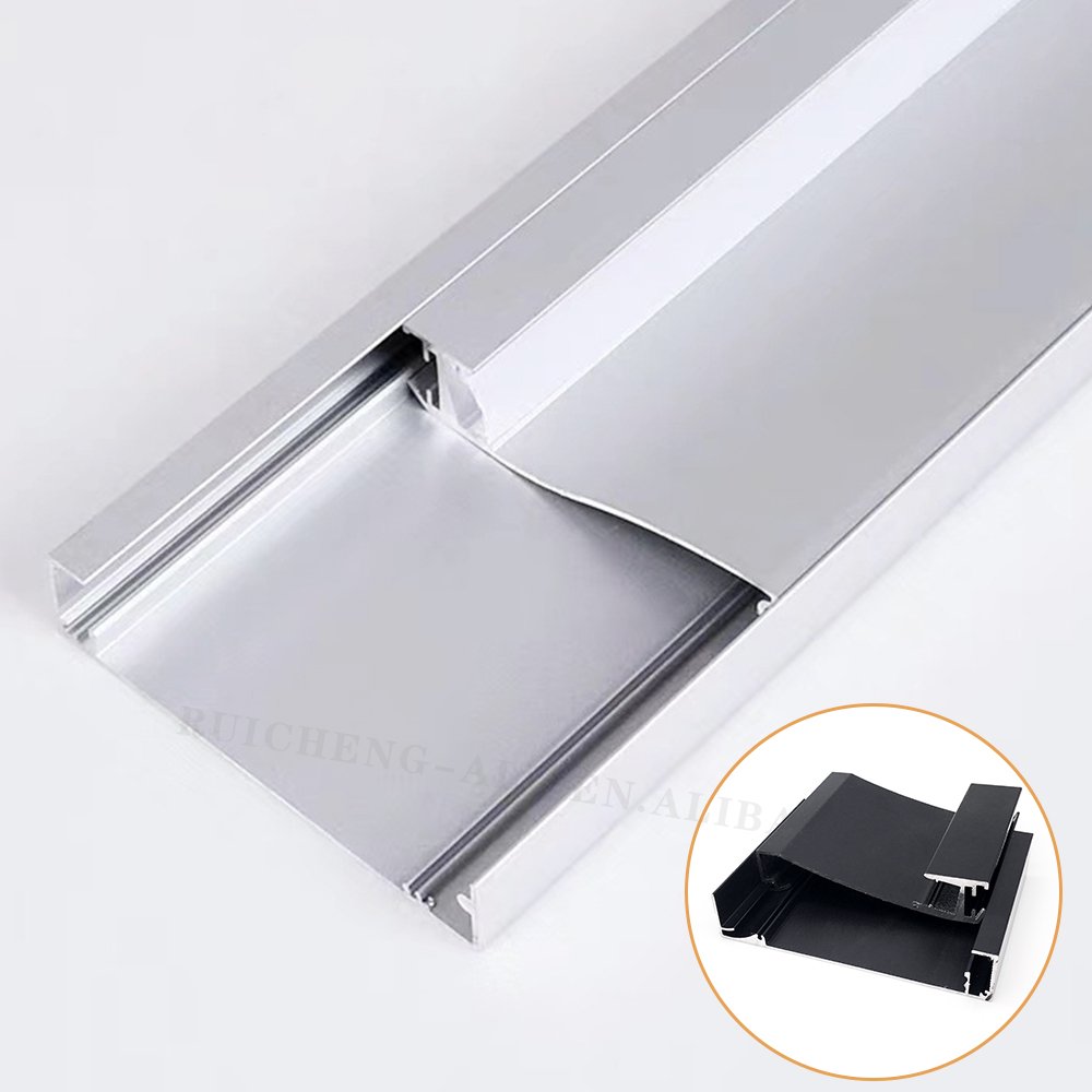 Baseboard Led Profile Skirting Aluminum Floor Decoration Edge Wall Foot Line Lighting