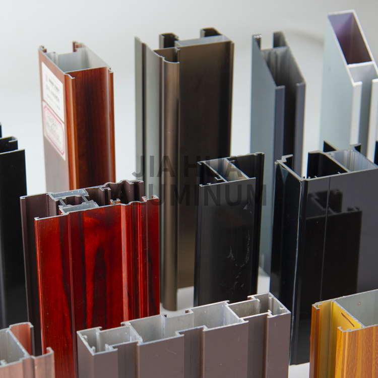 Customized 6063 T5 High Hardness Sliding Glass Frame Window Door Alu Aluminium Profiles for Windows Doors