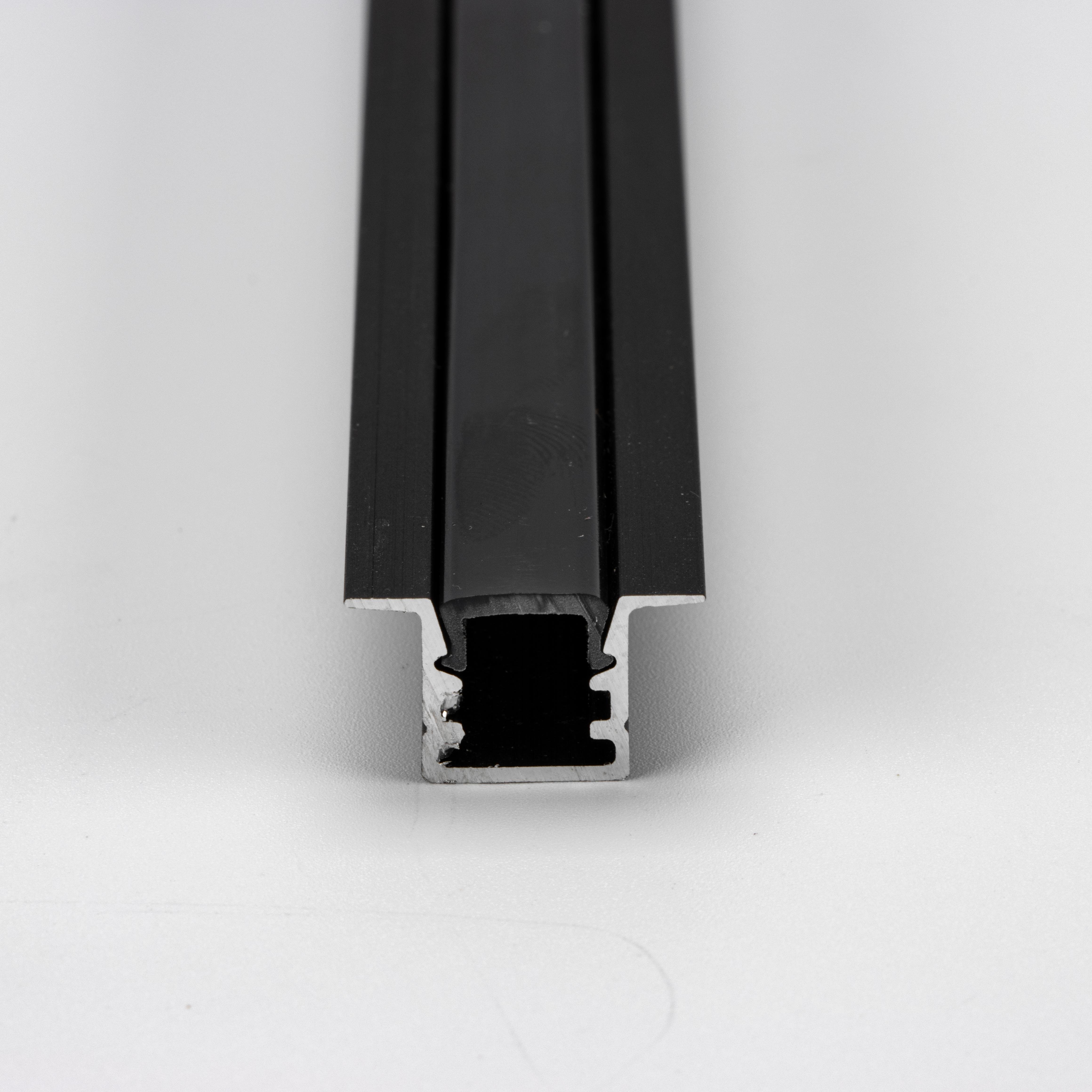 SDW131 LED Channel System with Cover Lens, Silver Aluminum Extrusion Profile Housing Track for Strip Tape Light U Shape