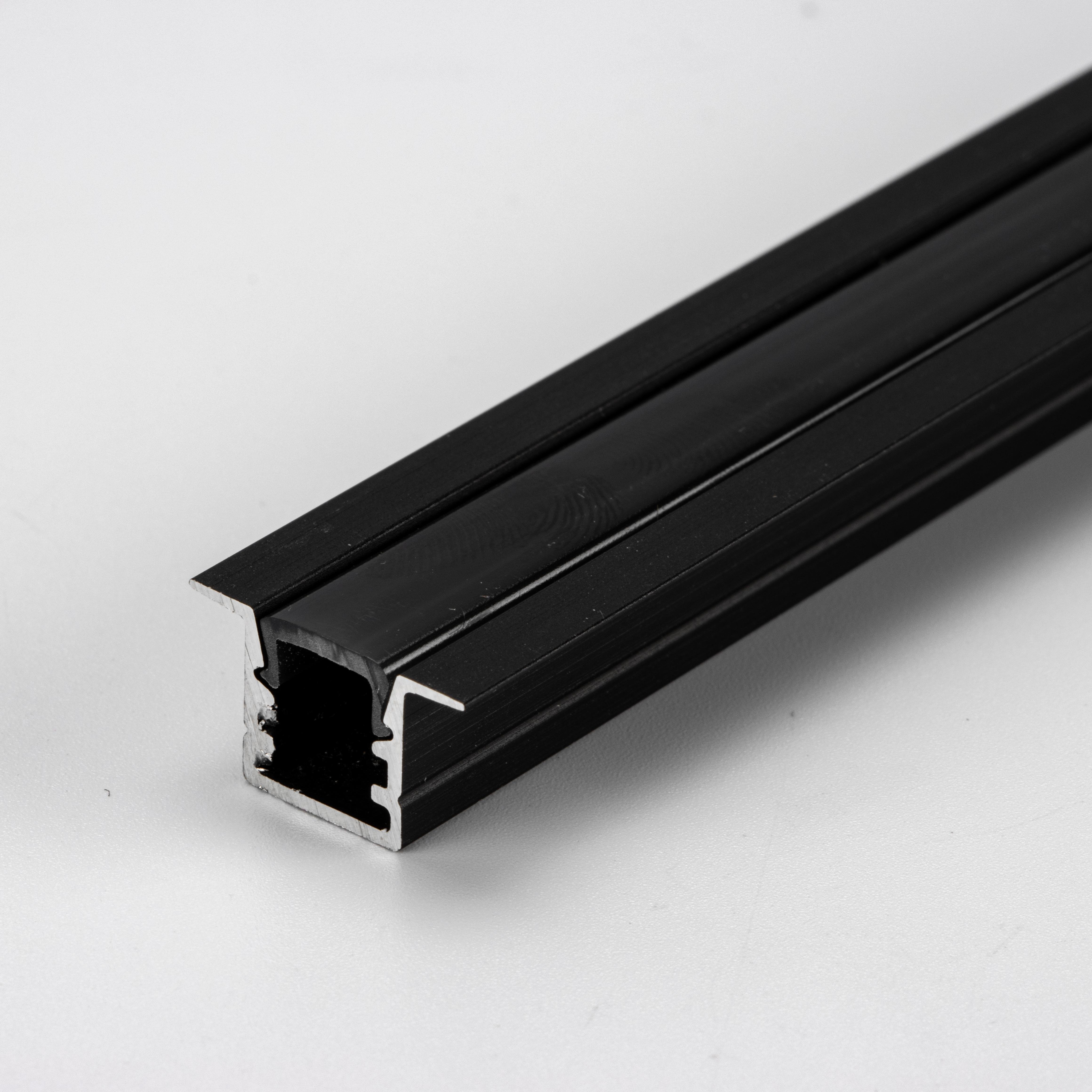 SDW131 LED Channel System with Cover Lens, Silver Aluminum Extrusion Profile Housing Track for Strip Tape Light U Shape
