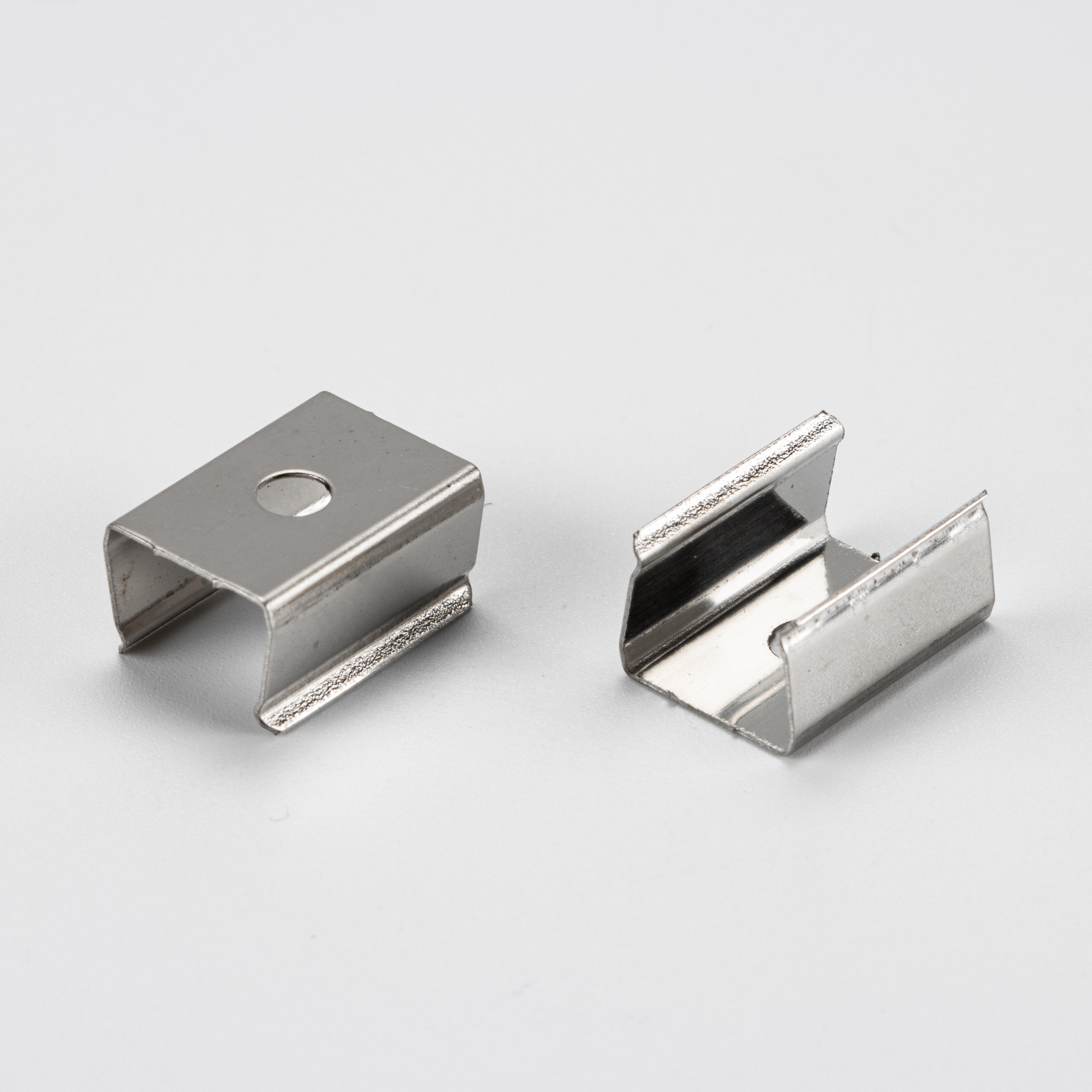 SDW131 LED Channel System with Cover Lens, Silver Aluminum Extrusion Profile Housing Track for Strip Tape Light U Shape