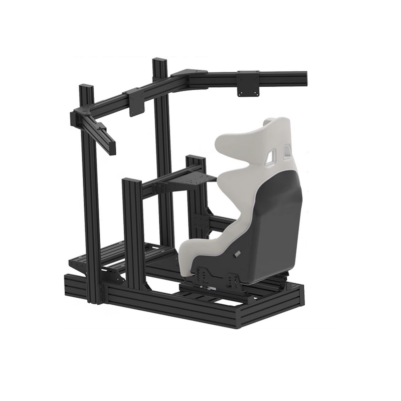 Best Sim Racing Seat 4080 t-slot Aluminum Profile Gaming Car Truck Driving Simulator Chair DIY Sim Racing Cockpit Sim Rig