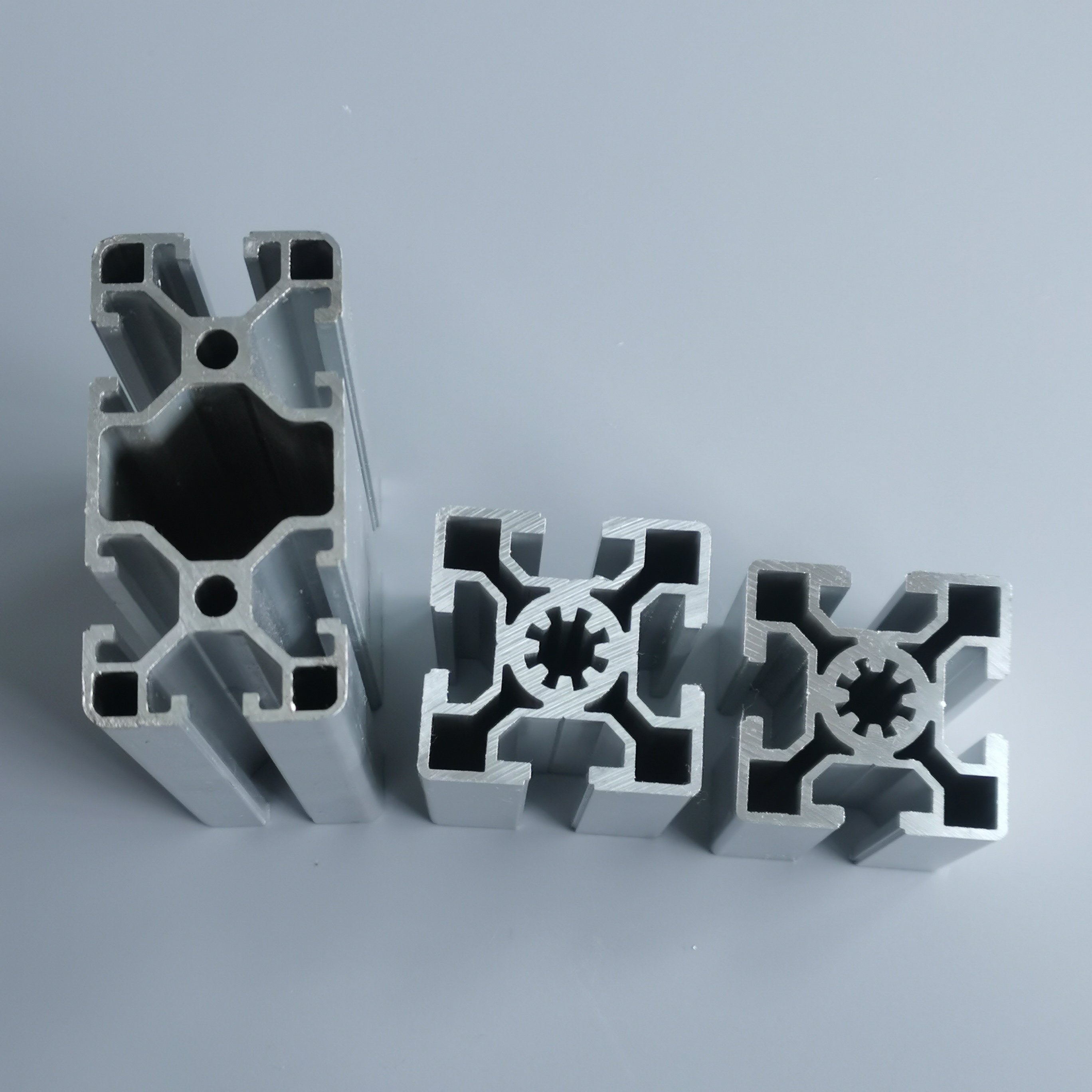 China Manufacturer Custom Aluminum Extrusion Profiles T Slot V Slot Aluminium Profile with anodize surface