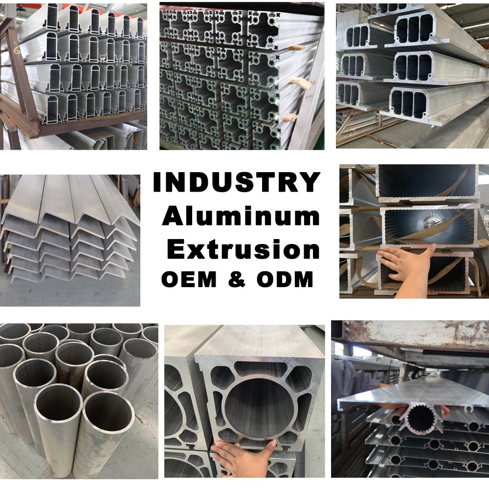 2020 4040 6063 aluminum alloy accessories black anodizing aluminum frame industrial custom v t slot extrusion aluminum profile