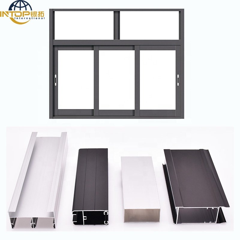 Aluminum Extrusion Profile Anodized Windows Profiles Aluminum Custom Casement Windows Aluminum Profile