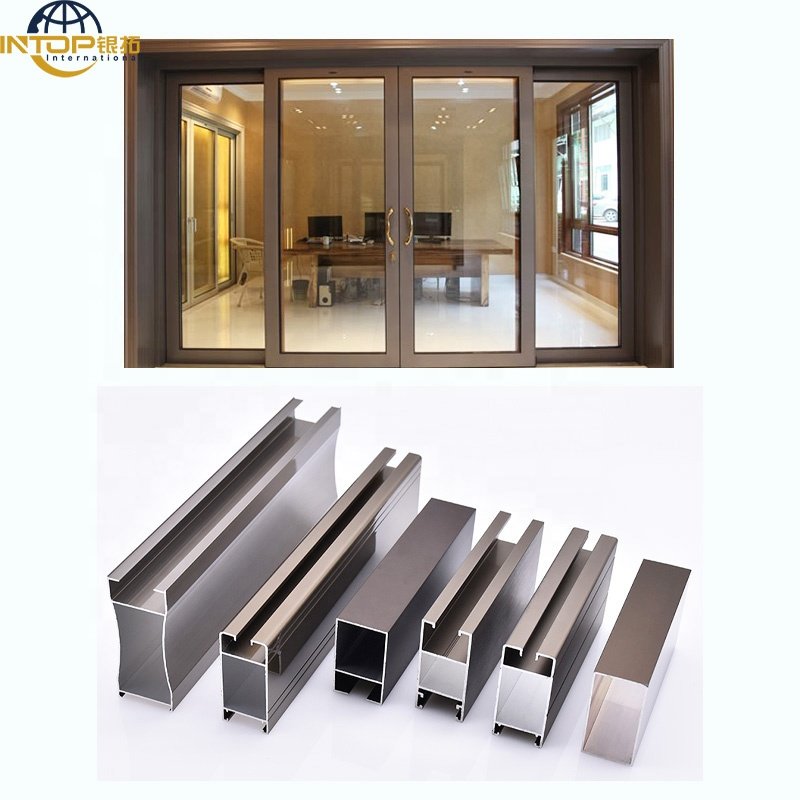 Aluminum Extrusion Profile Anodized Windows Profiles Aluminum Custom Casement Windows Aluminum Profile