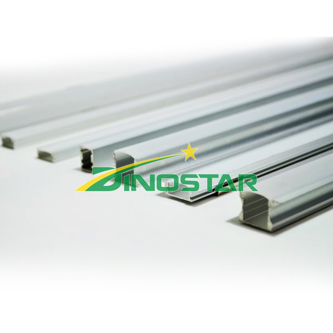 High quality aluminum profile for civil and industrial applications, the most modern production process in Vietnam,
