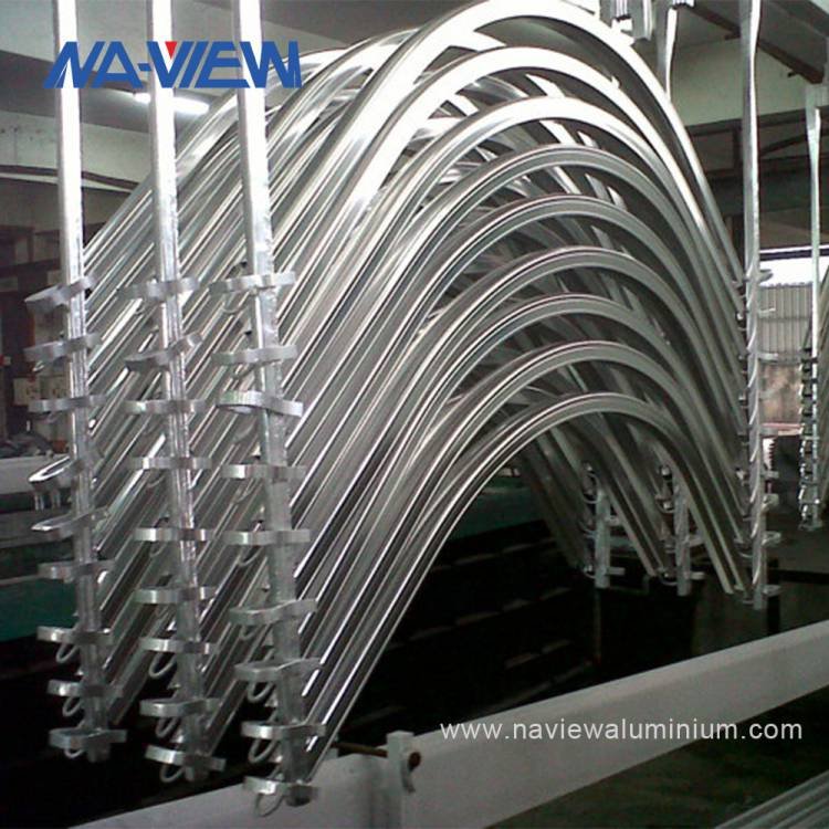 Custom CNC Industrial Aluminium Profiles Alloy 6063 t5 Anodized Aluminum Extrusion Production