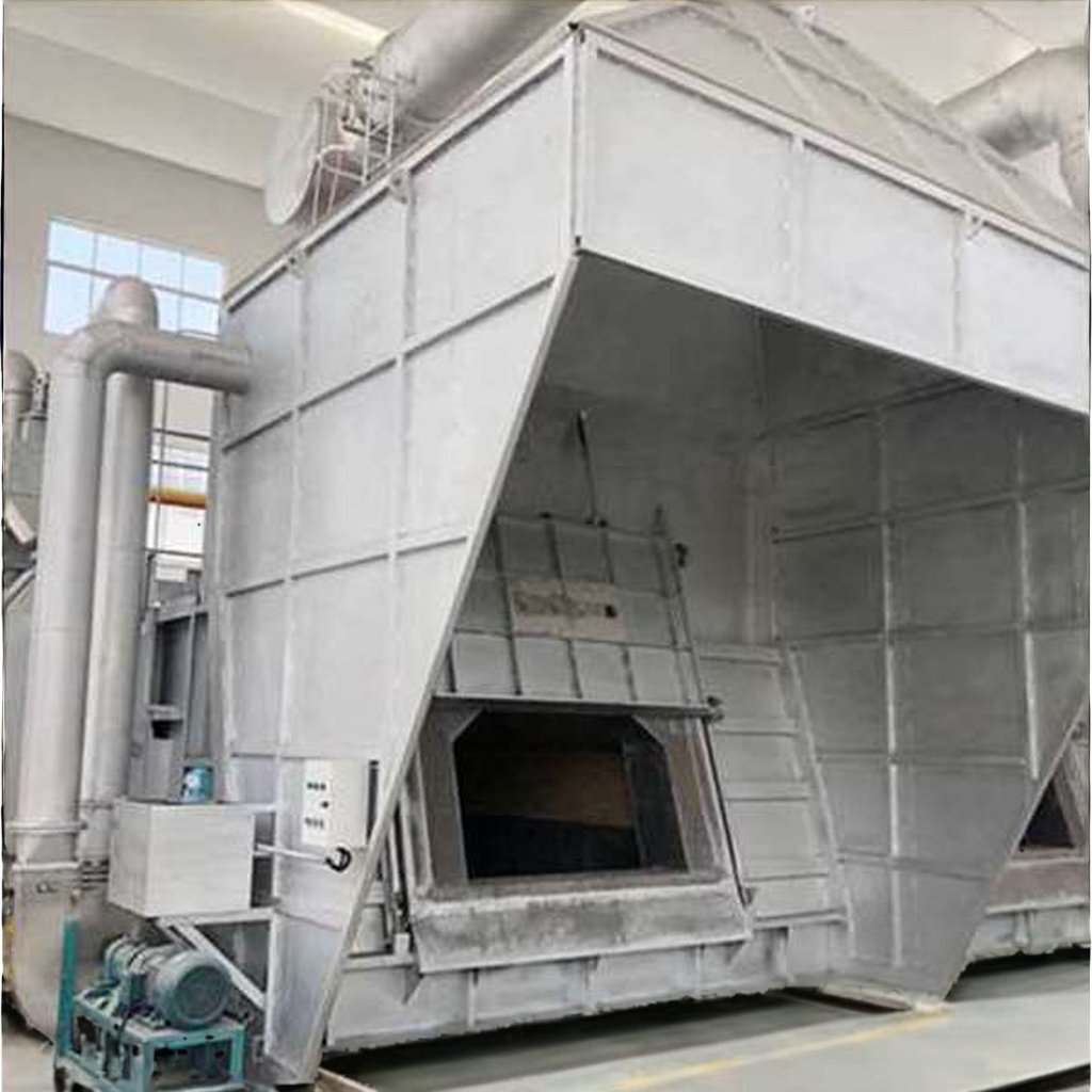 New Small Scrap Aluminum Induction Furnace with Ingot Casting Machine Engine Motor Pump Bearing Core Components