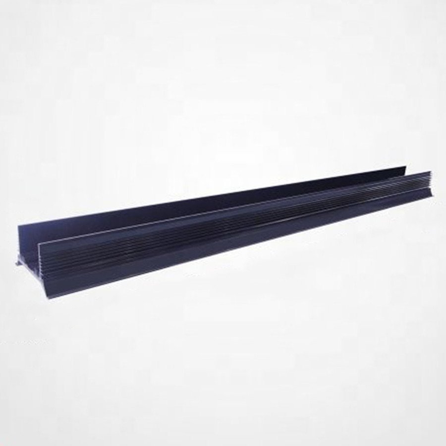 Aluminium Profile High Quality Ruiquan Offer 6061 6063 Black Anodizing Aluminium Profile for the LED Lighting Heat Sink