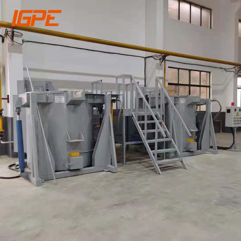 100Kg-20Ton Crucible Melting To Melt Aluminum Foundry Oven