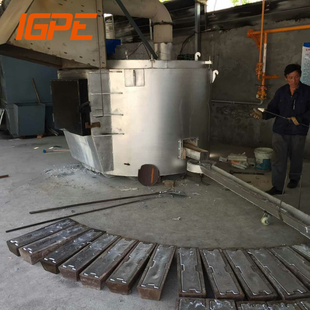 100Kg-20Ton Crucible Melting To Melt Aluminum Foundry Oven