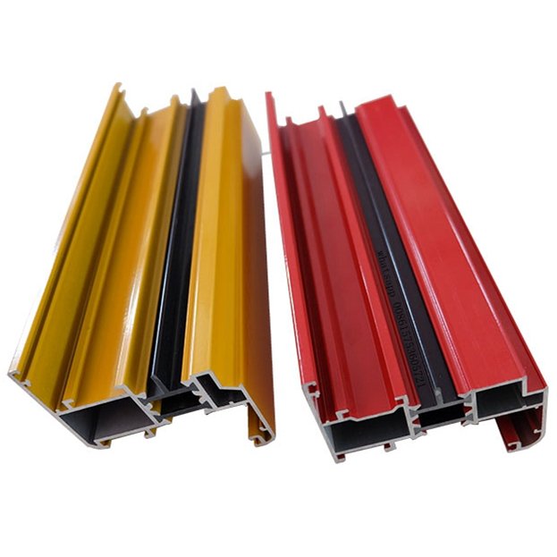 Factory Custom Aluminium Extrusion Profile Materials Square Tube Aluminum Folding Door Section In China