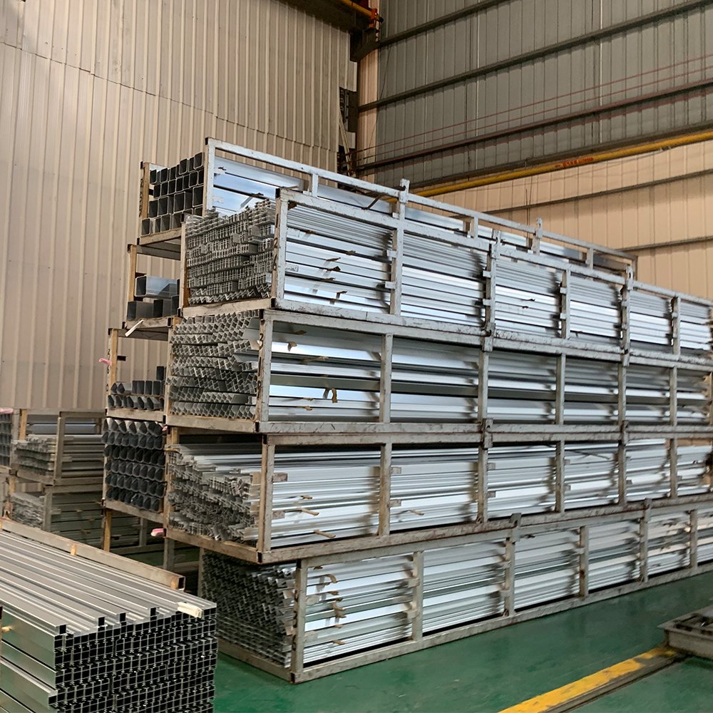 Best Quality Extruded Industrial Aluminium Profile 6063 / 6061 Customized