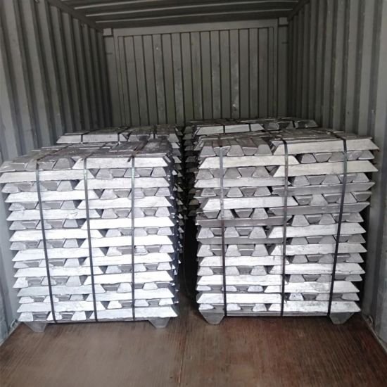Aluminum Ingots 99.%7 A7 Adc12 Pure Aluminum Ingot Price