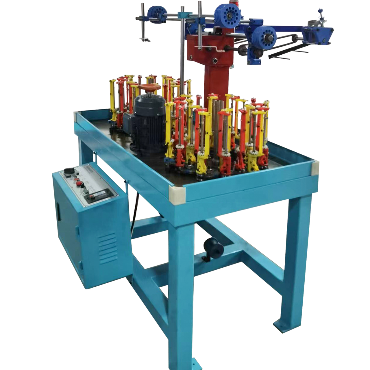 Safe And Simple Operation Weaving Machine Textile Rope Cordage Making Braiding Machine lace braiding machine