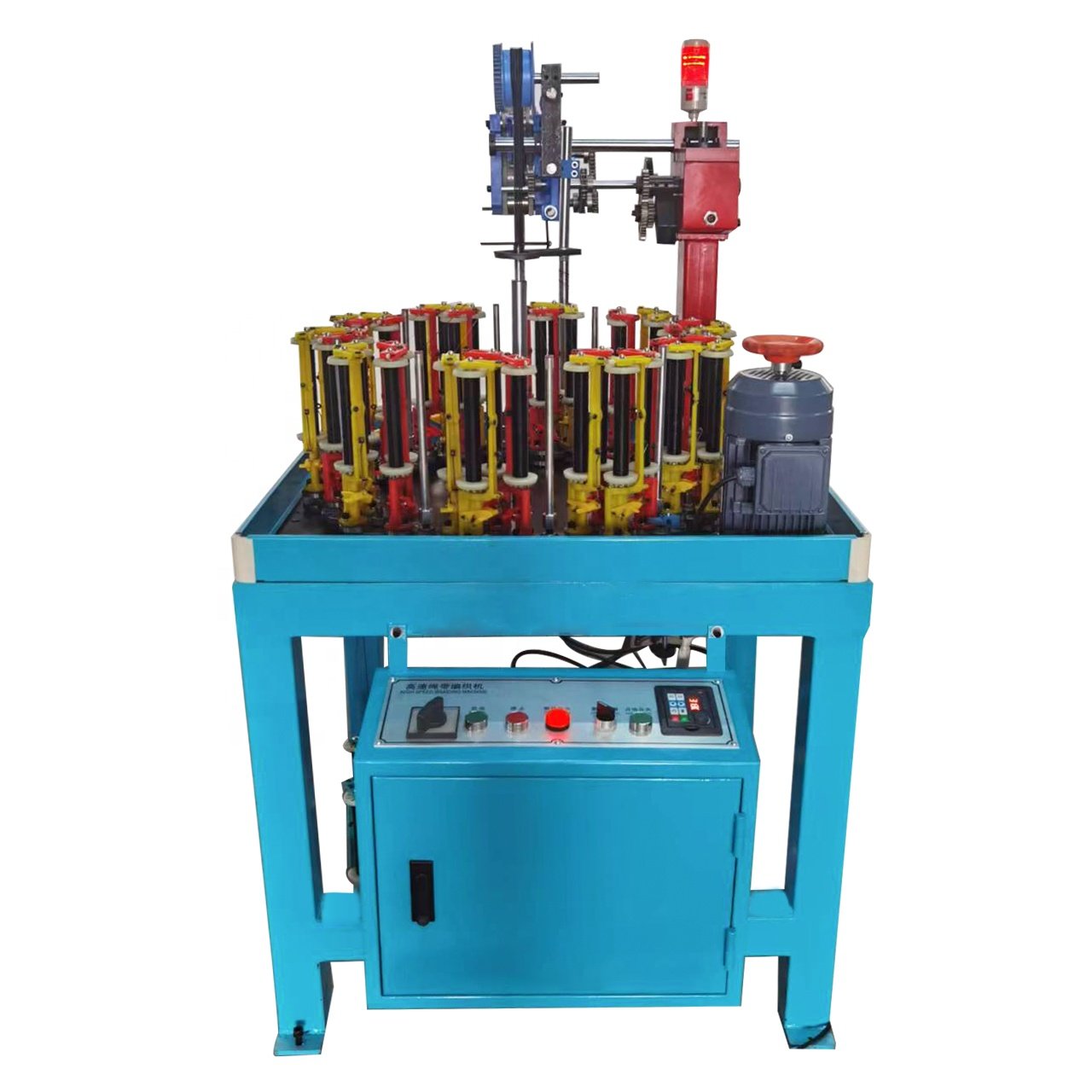 Safe And Simple Operation Weaving Machine Textile Rope Cordage Making Braiding Machine lace braiding machine