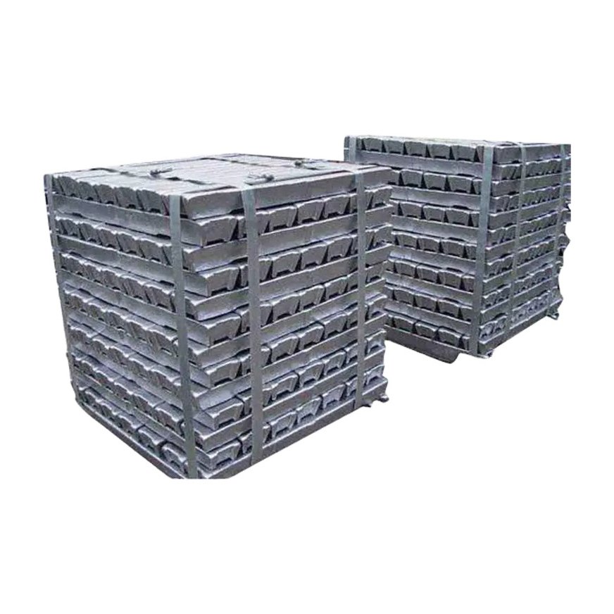 Factory Price Aluminum Alloy Ingot Adc12 99.7 A7 A Grade Aluminum Ingots For for building transportation