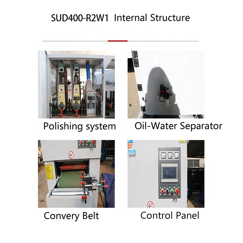 Special customized Triple-sided shaped polishing&drawing/Aerogel blanket sanding machine/Magnesium glass panel drawing machine